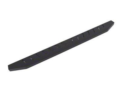 Louvered Side Step Bars without Mounting Brackets; Textured Black (09-24 F-150 SuperCrew)
