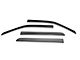 Low Profile Ventvisor Window Deflectors; Front and Rear; Matte Black (15-24 F-150 SuperCrew)