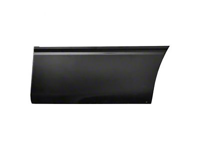 Replacement Lower Quarter Panel Patch Panel without Fender Flare Holes; Front Section; Driver Side (04-14 F-150 Styleside w/ 6-1/2-Foot Bed)