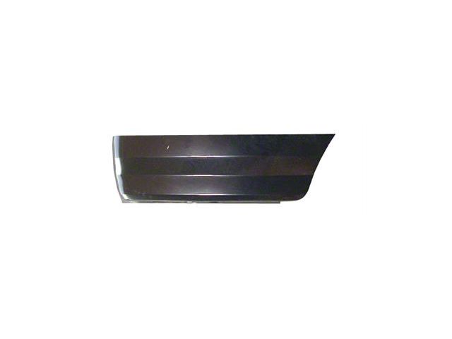 Replacement Lower Quarter Patch Panel; Rear Section; Driver Side (97-98 F-150)