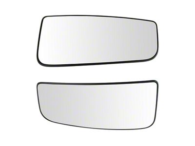 Lower Towing Mirror Glass; Driver and Passenger Side (15-17 F-150)