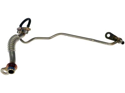 Lower Turbocharger Oil Return Line; Driver Side (11-15 3.5L EcoBoost F-150)