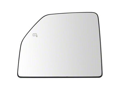 Lower and Upper Towing Mirror Glass; Driver and Passenger Side (15-20 F-150)