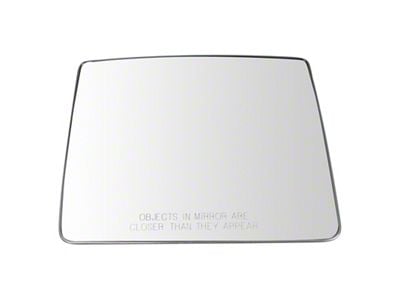 Lower and Upper Towing Mirror Glass; Driver and Passenger Side (13-14 F-150)