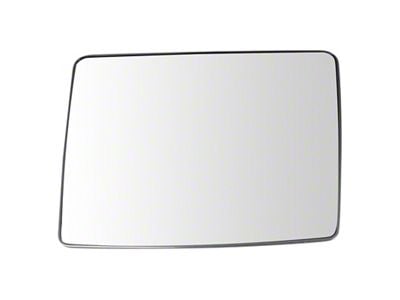 Lower and Upper Towing Mirror Glass; Driver Side (13-14 F-150)