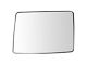 Lower and Upper Towing Mirror Glass; Driver Side (13-14 F-150)