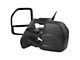 Manual Adjustable Towing Mirrors; Textured Black (04-14 F-150)