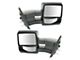 Manual Folding Towing Mirrors; Textured Black (04-06 F-150)