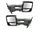 Manual Folding Towing Mirrors; Textured Black (04-06 F-150)