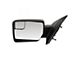 Replacement Manual Non-Heated Foldaway Side Mirror; Driver Side (11-14 F-150)