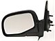 Manual Non-Heated Telescopic Side Mirror; Driver Side; Black (04-11 F-150 w/ Towing Package)