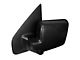 Manual Towing Mirror; Black; Driver Side (04-14 F-150)