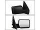 Manual Towing Mirror; Black; Passenger Side (04-14 F-150)