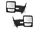 Manual Towing Mirrors; Textured Black (04-14 F-150)