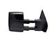 Manual Towing Mirrors; Textured Black (07-14 F-150)