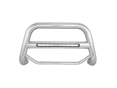 Max Beacon LED Bull Bar; Stainless Steel (99-03 F-150)