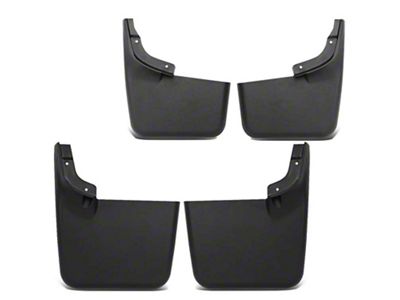 Mud Guards; Front and Rear (04-14 F-150 Styleside w/o OE Fender Flares, Excluding Raptor)