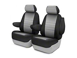 Fia Neo Series Front Seat Covers; Gray (15-25 F-150 w/ Bucket Seats)