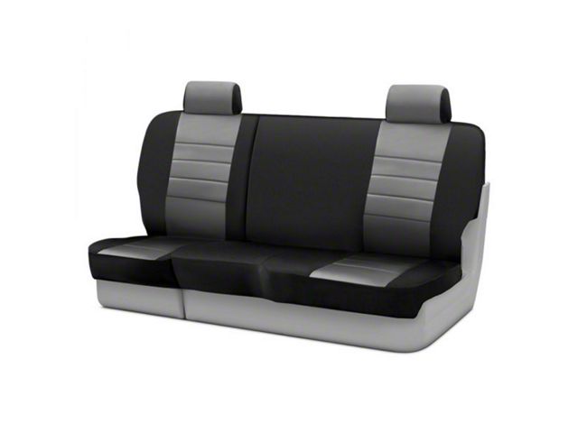 Neo Series Rear Seat Cover; Gray (15-22 F-150 SuperCab)