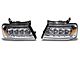 AlphaRex NOVA-Series LED Projector Headlights; Chrome Housing; Clear Lens (04-08 F-150)