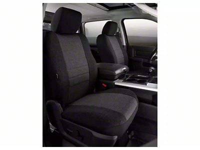 Fia OE Series Front Seat Covers; Charcoal (01-03 F-150 w/ Bucket Seats)