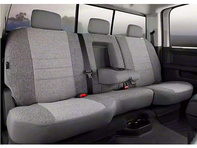 OE Series Front Seat Covers; Gray (97-03 F-150 w/ Bench Seat)