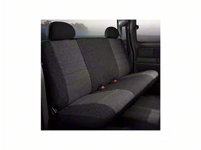 OE Series Rear Seat Cover; Charcoal (15-24 F-150 SuperCrew)