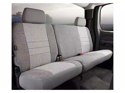 OE Series Rear Seat Cover; Gray (09-14 F-150 SuperCab, SuperCrew)