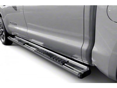 OE Style Running Boards; Polished (15-24 F-150 Regular Cab)