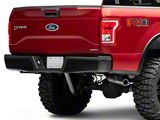 OEM Style Rear Bumper; Not Pre-Drilled for Backup Sensors; Black (15-20 F-150, Excluding Raptor)