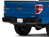 OEM Style Rear Bumper; Pre-Drilled for Backup Sensors; Black (09-14 F-150 Styleside)