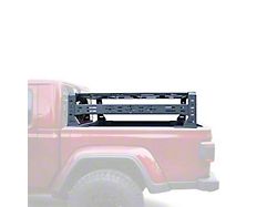 Overland Utility Bed Rack; Sandy Black (15-24 F-150)