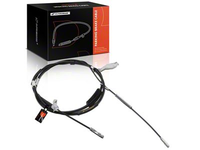 Parking Brake Cable; Rear Passenger Side (04-05 F-150 Regular Cab w/ 8-Foot Bed, SuperCab w/ 6-1/2-Foot Bed)