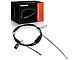 Parking Brake Cable; Rear Passenger Side (04-05 F-150 Regular Cab w/ 8-Foot Bed, SuperCab w/ 6-1/2-Foot Bed)