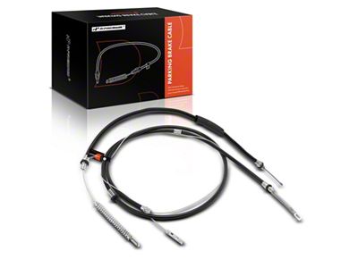 Parking Brake Cables; Rear (00-03 F-150 SuperCab w/ 8-Foot Bed & Rear Disc Brakes)