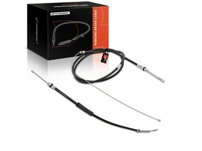 Parking Brake Cables; Rear (00-03 F-150 SuperCab w/ 8-Foot Bed & Rear Disc Brakes)