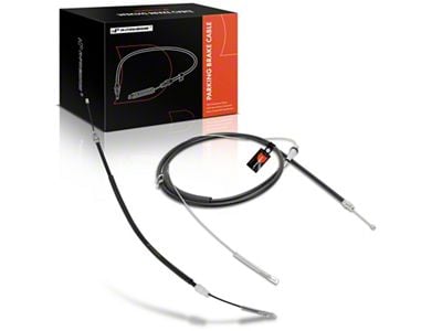 Parking Brake Cables; Rear (06-08 F-150 Regular Cab w/ 8-Foot Bed, SuperCab w/ 6-1/2-Foot Bed)