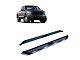 Pinnacle Running Boards; Black and Silver (15-24 F-150 Super Cab)