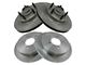 Plain Vented 5-Lug Rotors; Front and Rear (97-99 2WD F-150, Excluding Lightning)