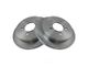 Plain Vented 5-Lug Rotors; Rear Pair (97-03 F-150)