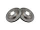 Plain Vented 6-Lug Rotors; Rear Pair (18-20 F-150 w/ Electric Parking Brake)