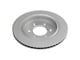 Plain Vented 6-Lug Rotors; Rear Pair (15-17 F-150 w/ Electric Parking Brake)