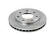 Plain Vented 7-Lug Rotors; Front Pair (99-03 4WD F-150)