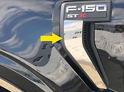 Porthole Accent Trim; Stainless Steel (21-25 F-150, Excluding Raptor)