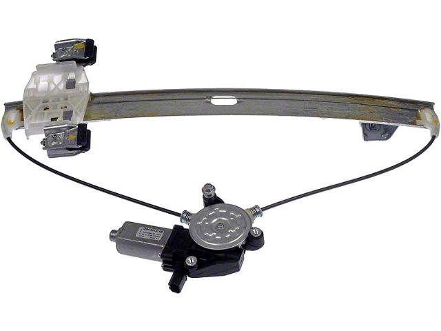 Power Window Motor and Regulator Assembly; Rear Driver Side (04-14 F-150 SuperCab)