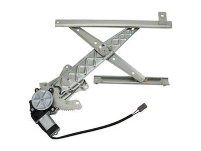 Power Window Regulator and Motor; Rear Driver Side (01-03 F-150 SuperCrew)