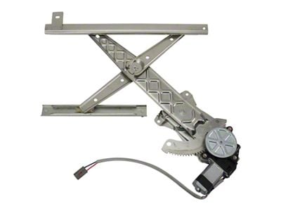 Power Window Regulator and Motor; Rear Passenger Side (01-03 F-150 SuperCrew)