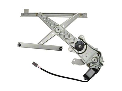 Power Window Regulator and Motors; Rear (01-03 F-150 SuperCrew)