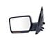 Powered Heated Memory Mirror with Puddle Light and Turn Signal; Paint to Match Black; Driver Side (07-08 F-150)