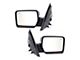 Powered Heated Memory Mirrors with Puddle Lights and Turn Signal; Chrome (07-08 F-150)